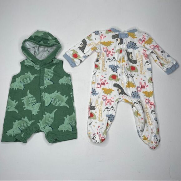 Carters and Chick Pea 2 Piece Clothing Bundle - Picture 2 of 9